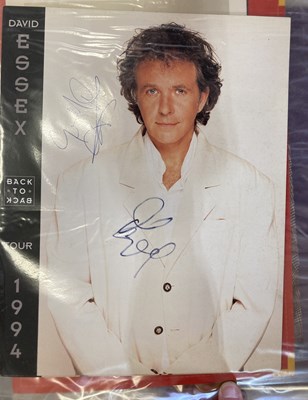 Lot 19 - DAVID ESSEX FAN PACKAGE - LPS/12"/7" - FAN CLUB MATERIALS AND MORE