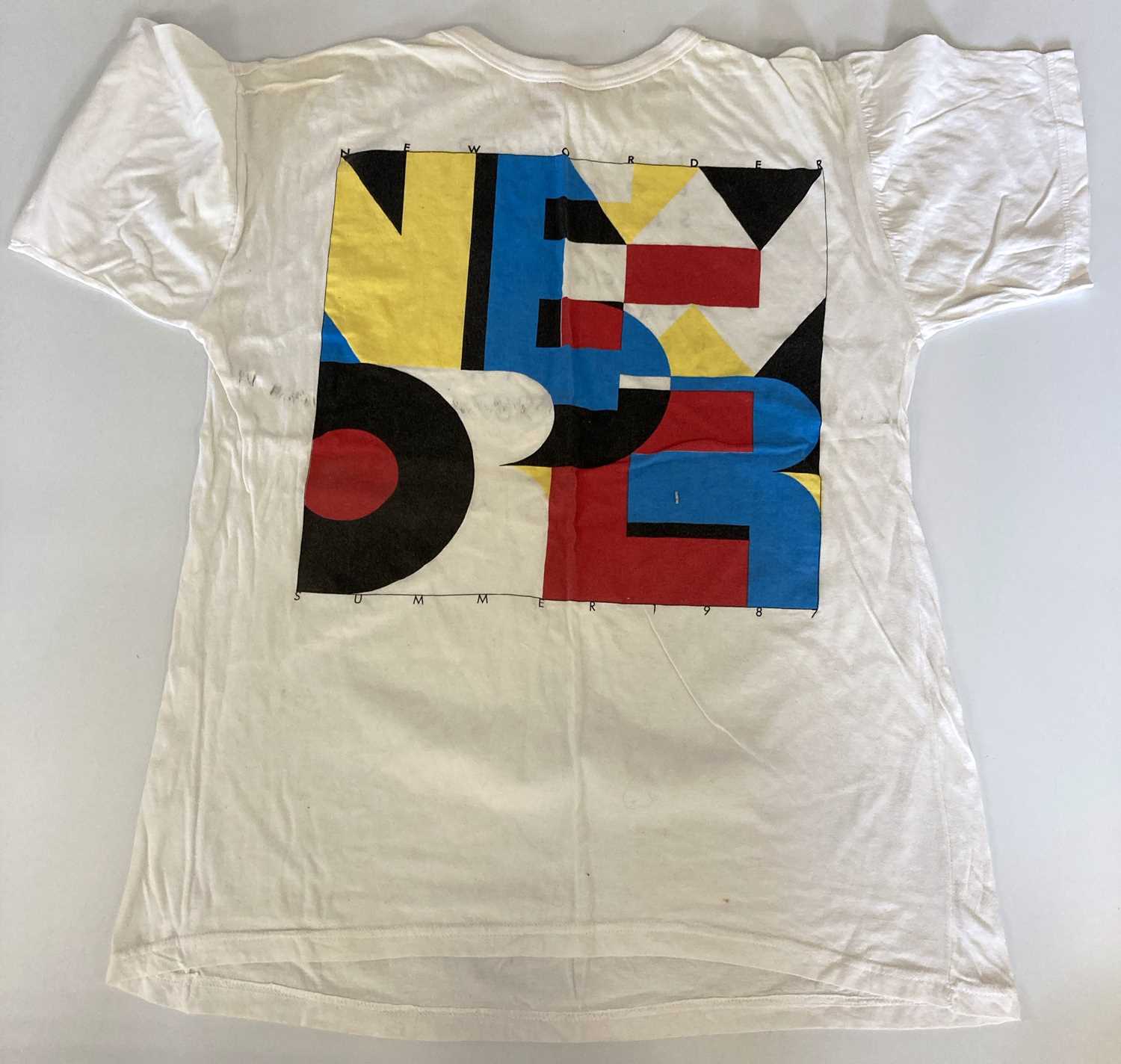 Lot 2 - HACIENDA / NEW ORDER T-SHIRTS.