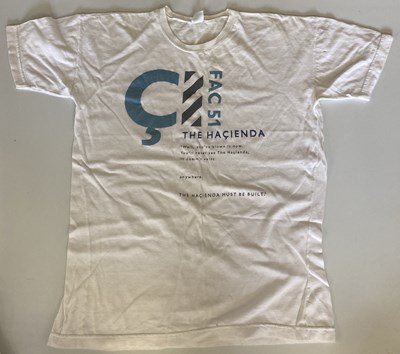 Lot 2 - HACIENDA / NEW ORDER T-SHIRTS.