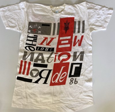 Lot 2 - HACIENDA / NEW ORDER T-SHIRTS.
