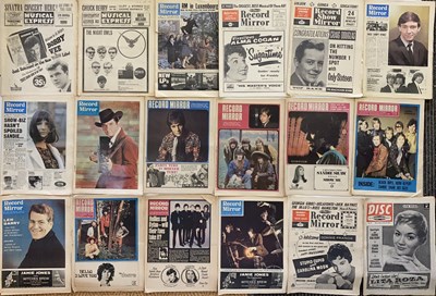 Lot 107 - 1950S / 1960S MUSIC NEWSPAPERS - NME / DISC / ETC.
