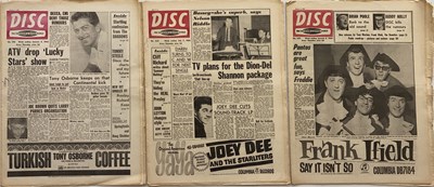 Lot 107 - 1950S / 1960S MUSIC NEWSPAPERS - NME / DISC / ETC.