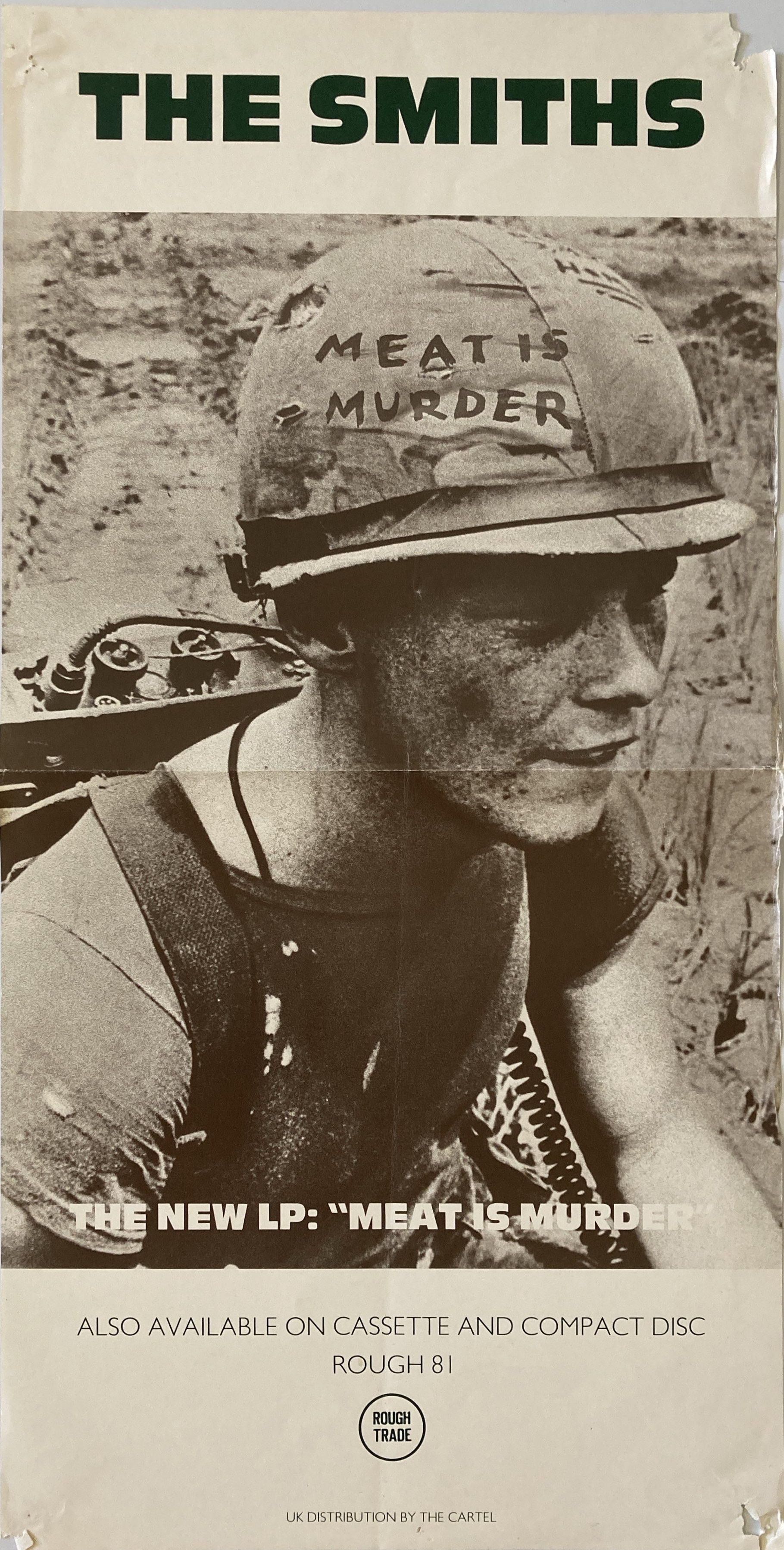 Lot 492 - THE SMITHS - MEAT IS MURDER ORIGINAL LP