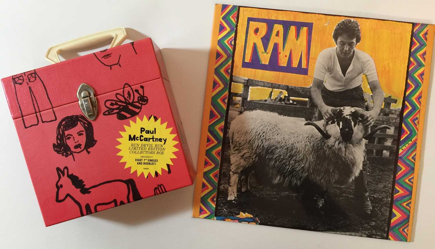 Lot 38 - PAUL McCARTNEY - 7" BOX SET/LP