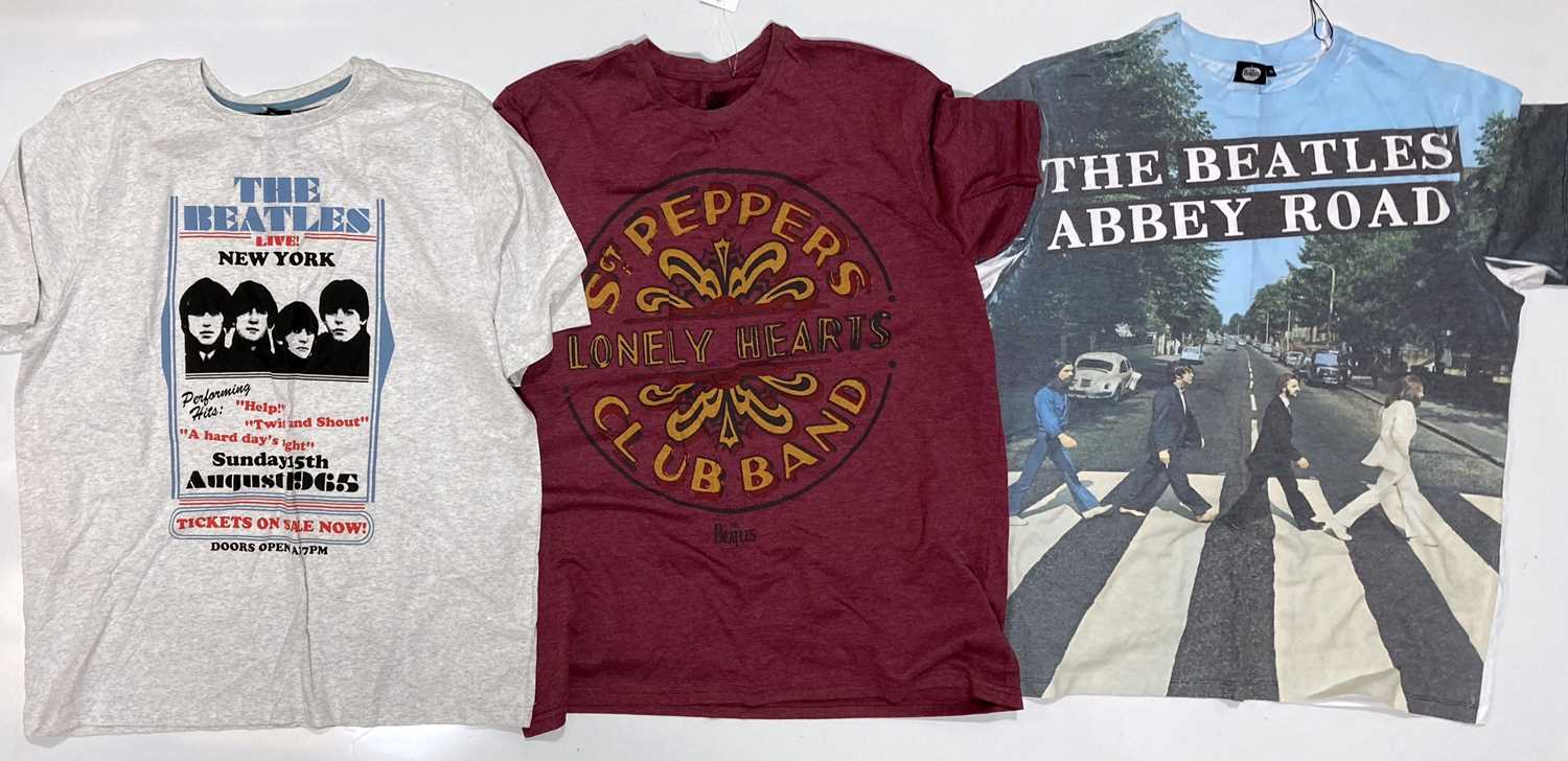 Lot 244 - THE BEATLES OFFICIAL APPLE CORPS T-SHIRTS.