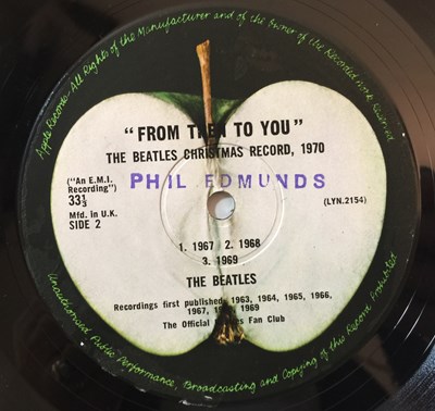 Lot 57 - THE BEATLES - FROM THEN TO YOU LP (ORIGINAL UK PRESSING - LYN 2153/2154)