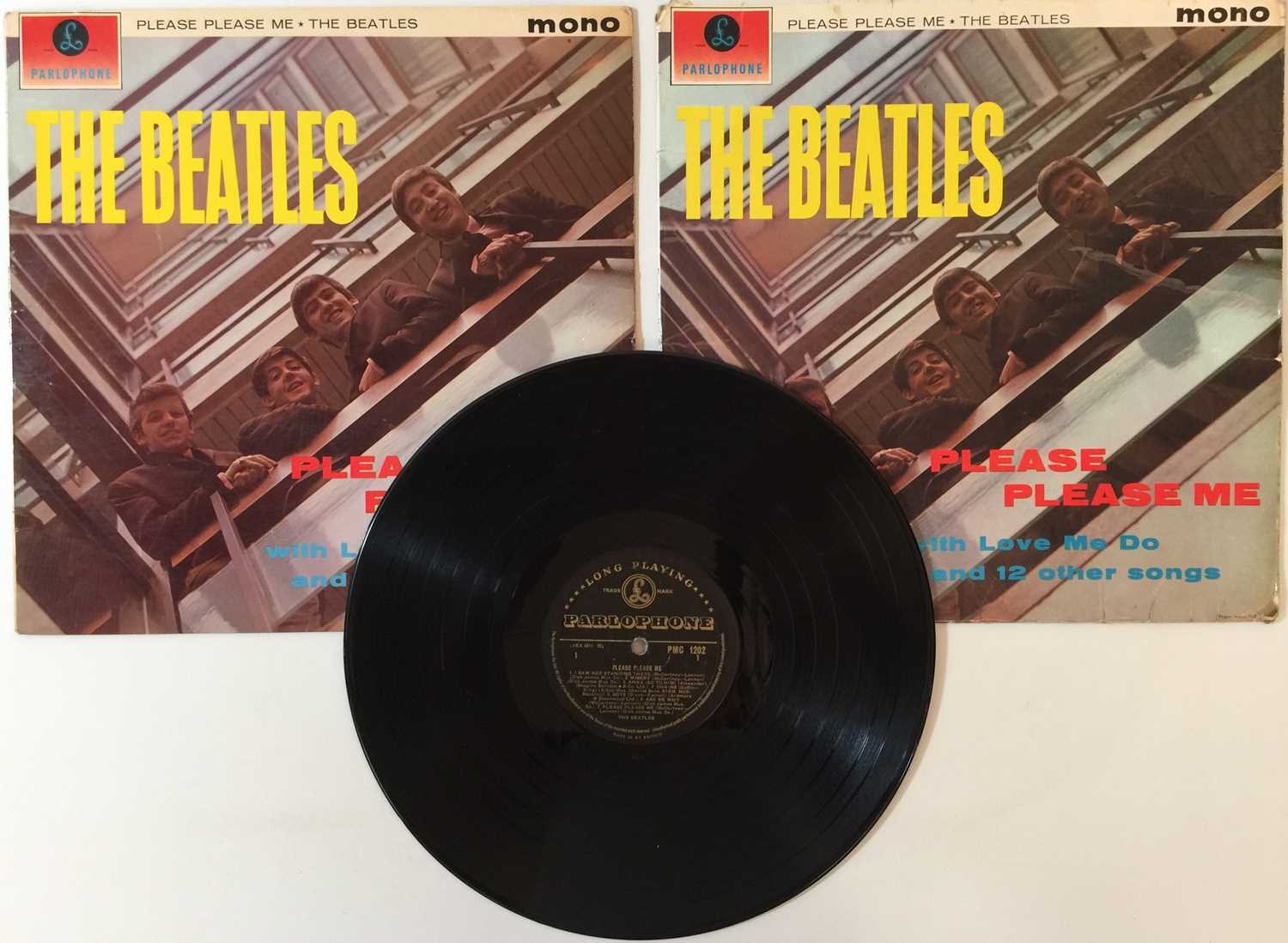 Lot 65 - THE BEATLES - PLEASE PLEASE ME LP (ORIGINAL UK MONO 'BLACK AND GOLD' PRESSING - PMC 1202)