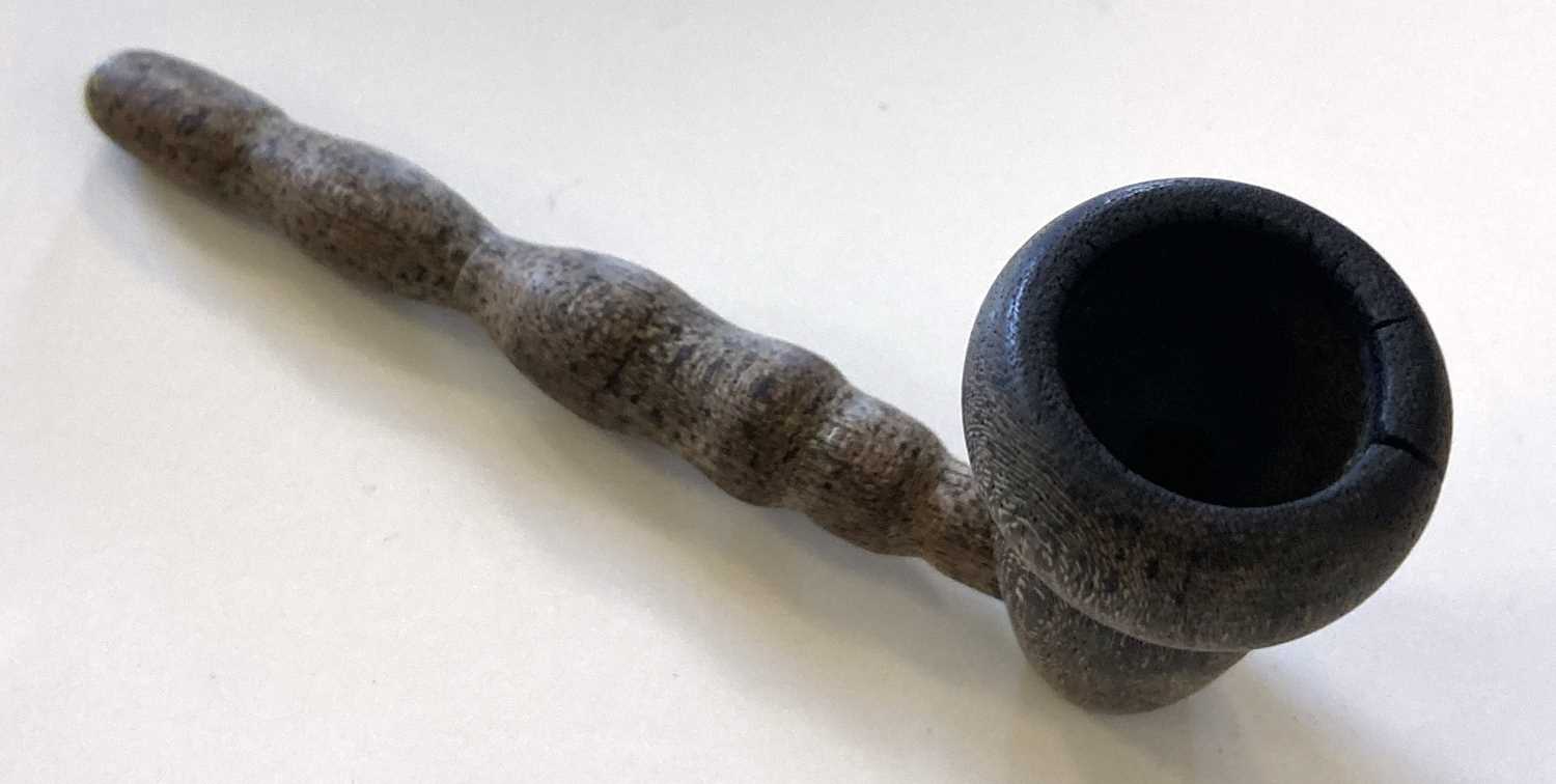 Lot 120 - JIMI HENDRIX OWNED AND USED PIPE AND WOODSTOCK RECEIPT.