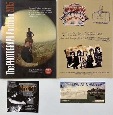 Lot 181 - JEFF BECK - HOT RODS & ROCK 'N' ROLL - GENESIS PUBLICATIONS.