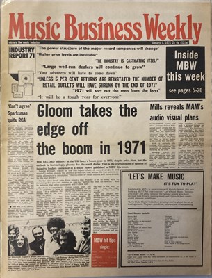 Lot 111 - 1960S - 1970S MAGAZINES - NME AND MORE.