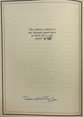 Lot 182 - DEREK TAYLOR / GEORGE HARRISON SIGNED -  FIFTY YEARS ADRIFT GENESIS PUBLICATIONS.