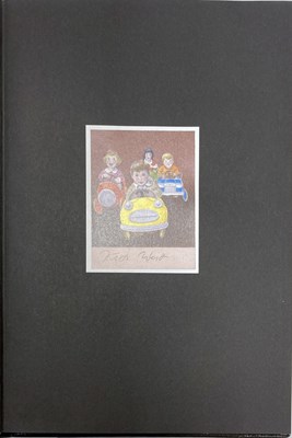 Lot 184 - GEORGE HARRISON SONGS 2 GENESIS BOOK AND CD SET.
