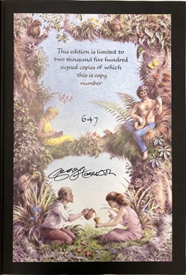 Lot 184 - GEORGE HARRISON SONGS 2 GENESIS BOOK AND CD SET.