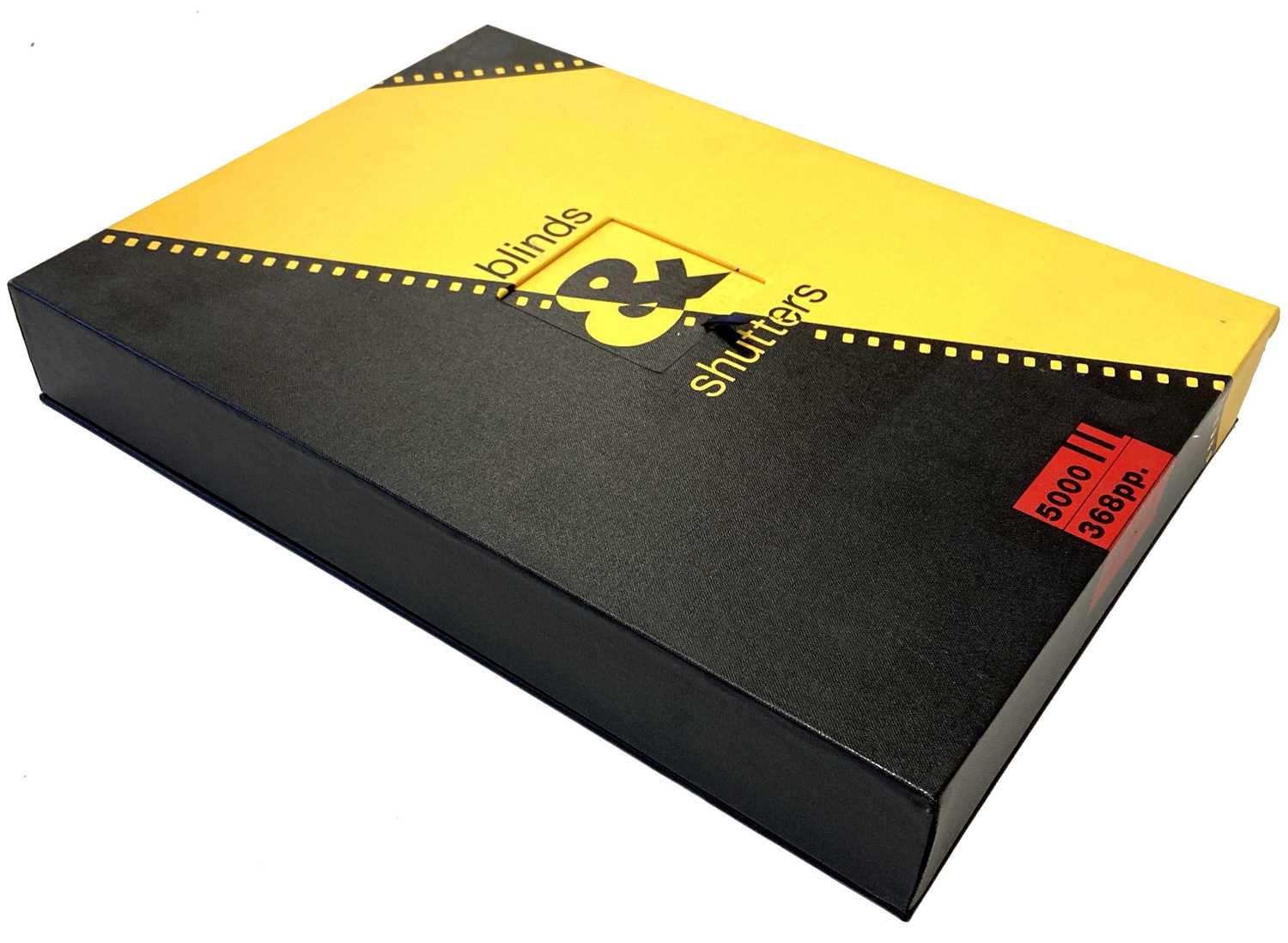 Lot 187 - MICHAEL COOPER BLINDS & SHUTTERS GENESIS BOOK - RINGO AND CLAPTON SIGNED.