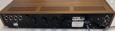 Lot 1 - HMV LENCO 2405 TURNTABLE / AMPLIFIER AND SPEAKERS