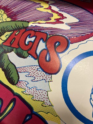 Lot 179 - LED ZEPPELIN 1971 ELECTRIC MAGIC EMPIRE POOL WEMBLEY ORIGINAL POSTER.