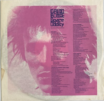 Lot 191 - DAVID BOWIE SIGNED SPACE ODDITY LP.