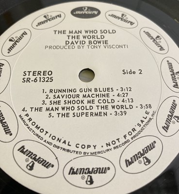 Lot 108 - 108 DAVID BOWIE - THE MAN WHO SOLD THE WORLD LP - ORIGINAL US PROMO COPY (MERCURY SR 61325)