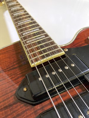 Lot 4 - PEERLESS WIZARD HOLLOW BODY ELECTRIC GUITAR.