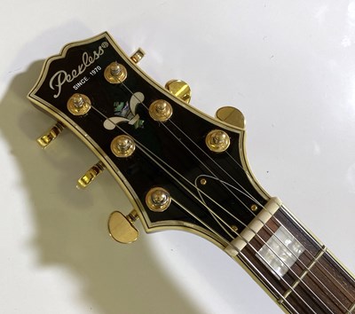 Lot 4 - PEERLESS WIZARD HOLLOW BODY ELECTRIC GUITAR.