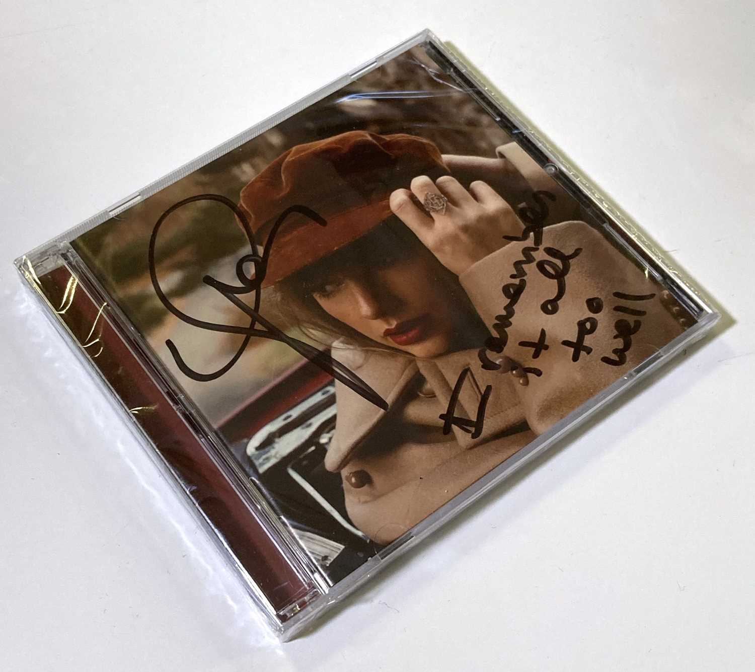 Taylor RED (Taylor's Version) サイン入り Red (Taylor's Version) Taylor Swift Hand Signed CD - Brand New