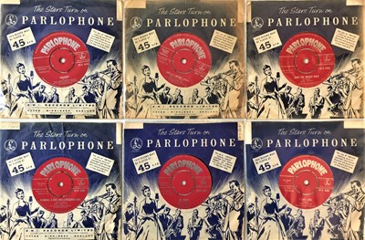 Lot 824 - 1958/59 RED 45-R SERIES PARLOPHONE 7" COLLECTION
