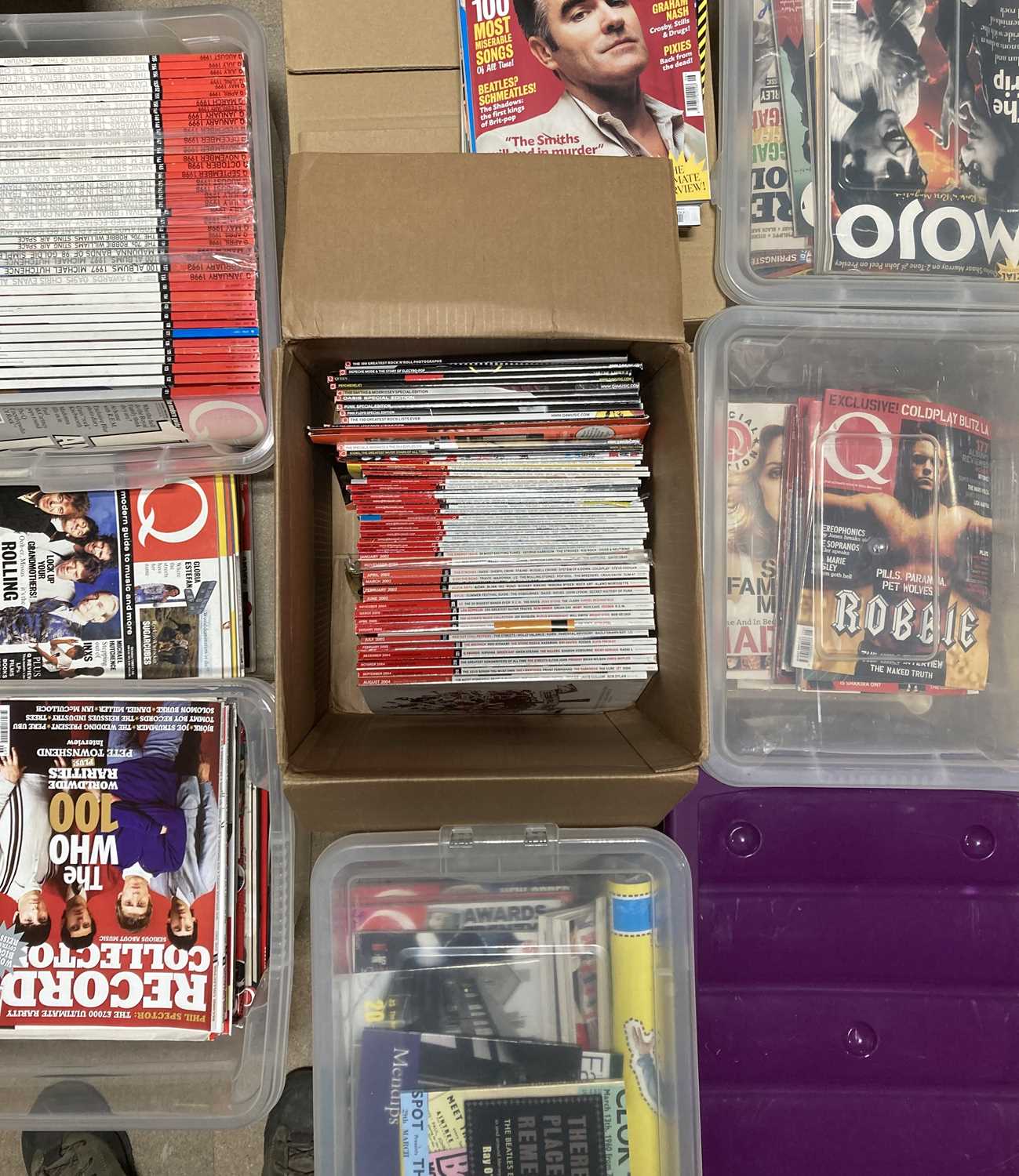 Lot 34 - Q MAGAZINES / MOJO MAGAZINES.