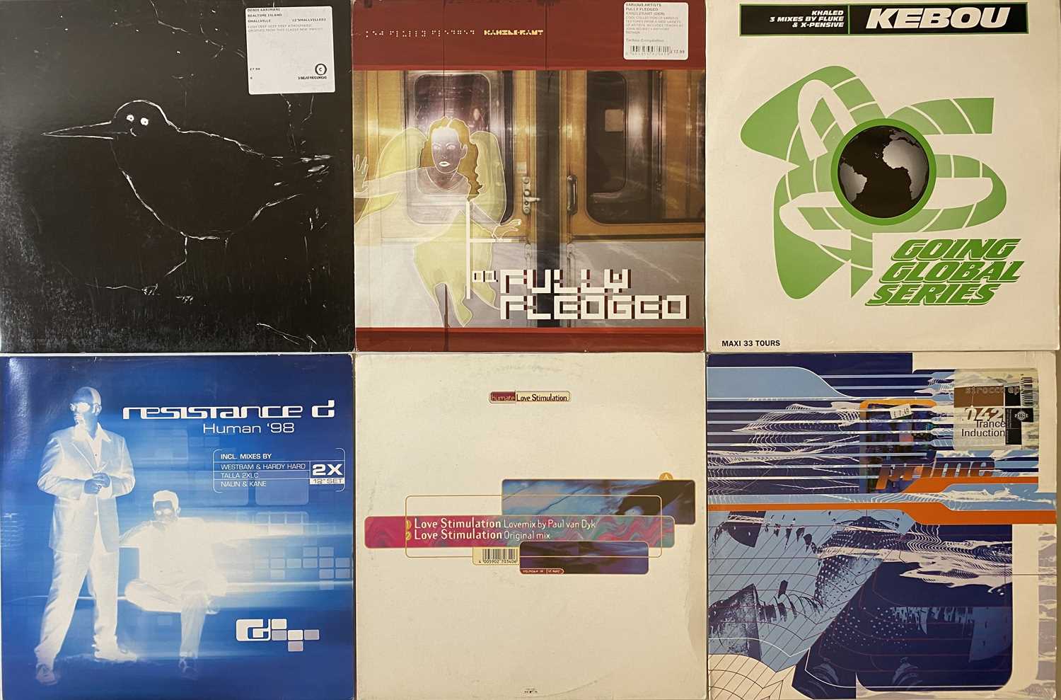 Lot 18 - EUROPEAN HOUSE/TRANCE/TECHNO - 12"