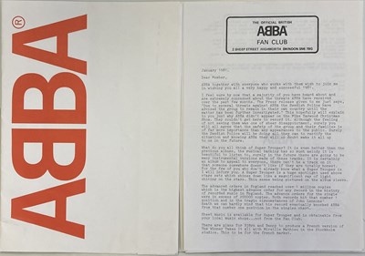 Lot 12 - ABBA FAN CLUB PACK