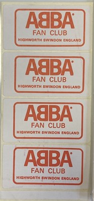 Lot 12 - ABBA FAN CLUB PACK