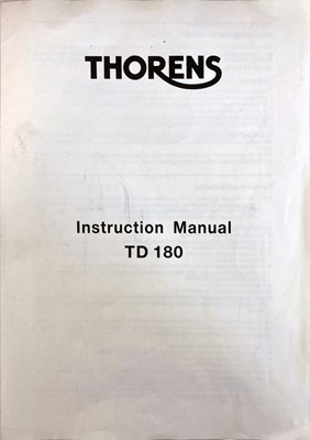 Lot 45 - THORENS TD 180.