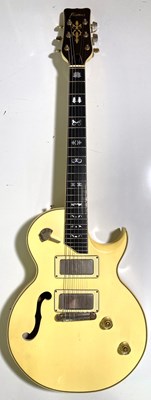Lot 261 - FRAMUS - JAN AKKERMAN SIGNATURE ELECTRIC GUITAR - A RARE WHITE VERSION.