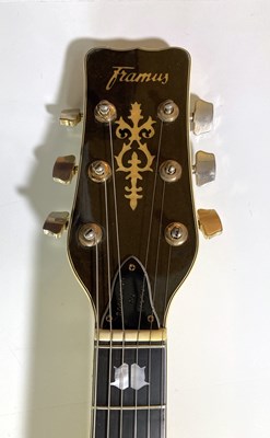 Lot 261 - FRAMUS - JAN AKKERMAN SIGNATURE ELECTRIC GUITAR - A RARE WHITE VERSION.
