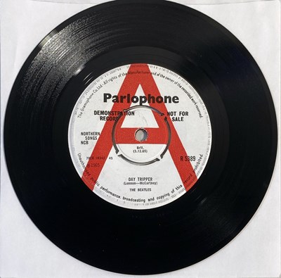 Lot 108 - THE BEATLES - WE CAN WORK IT OUT/DAY TRIPPER 7" - ORIGINAL UK DEMO (PARLOPHONE R 5389)