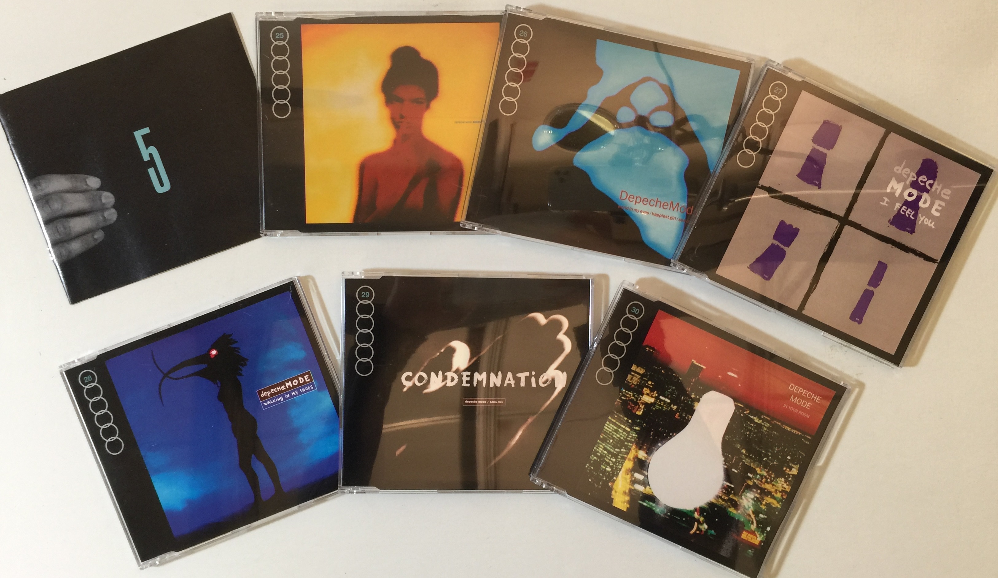 Lot 927 - DEPECHE MODE - 'SINGLES' CD BOX SETS