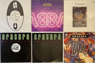 Lot 772 - ERASURE - 12" COLLECTION (INC. WHITE LABELS / PROMOS)