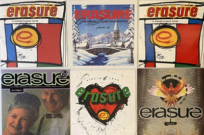 Lot 772 - ERASURE - 12" COLLECTION (INC. WHITE LABELS / PROMOS)