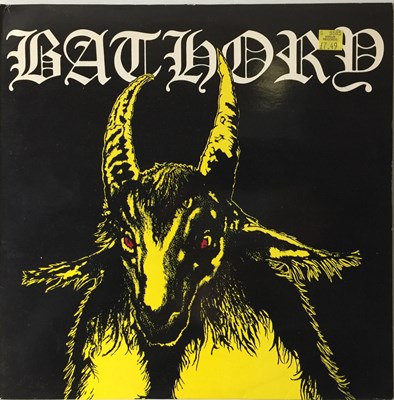 Lot 90 - BATHORY - S/T LP (ORIGINAL SWEDISH PRESS W/ INSERT - BMLP 666-1)