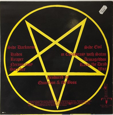 Lot 90 - BATHORY - S/T LP (ORIGINAL SWEDISH PRESS W/ INSERT - BMLP 666-1)
