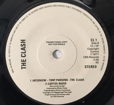Lot 137 - THE CLASH - CAPITAL RADIO EP (ORIGINAL UK PROMO - CBS CL 1)
