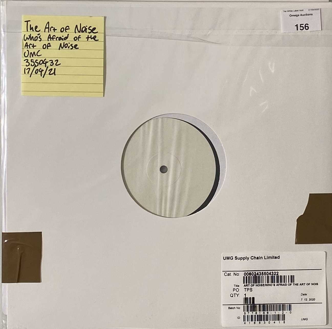 Lot 156 - THE ART OF NOISE - WHO'S AFRAID OF THE ART OF NOISE? LP (2021- UMC/ZTT 3550428)