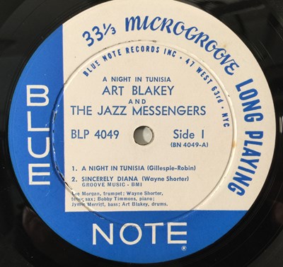 Lot 220 - ART BLAKEY & THE JAZZ MESSENGERS - A NIGHT IN TUNISIA LP (ORIGINAL US COPY - BLUE NOTE BLP 4049)
