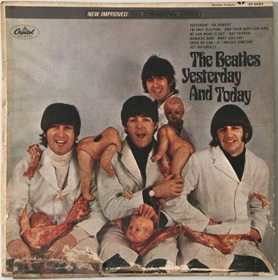 Lot 272 - THE BEATLES - 'BUTCHER COVER' - YESTERDAY AND TODAY LP (ORIGINAL 3RD STATE STEREO US COPY - ST 2553)