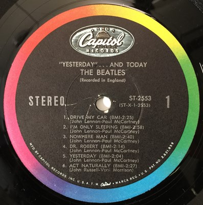 Lot 272 - THE BEATLES - 'BUTCHER COVER' - YESTERDAY AND TODAY LP (ORIGINAL 3RD STATE STEREO US COPY - ST 2553)