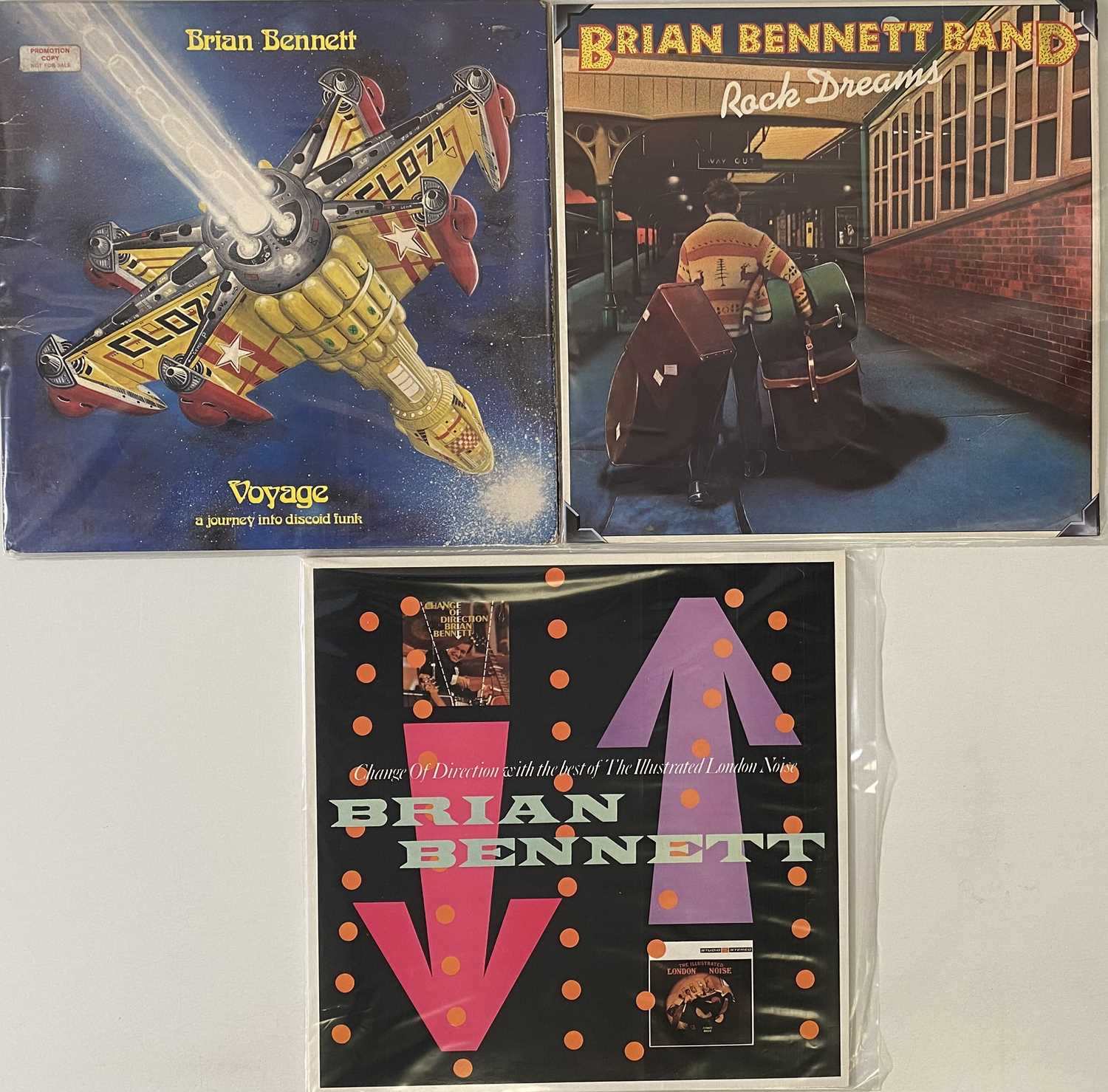 Lot 815 - BRIAN BENNETT - LP RARITIES