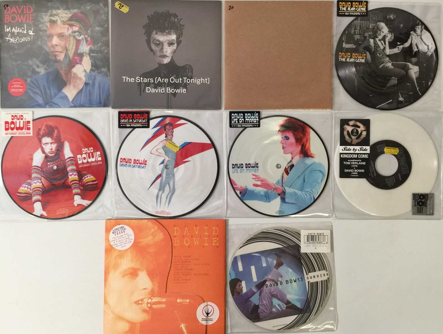 Lot 20 - DAVID BOWIE - MODERN 7" PACK