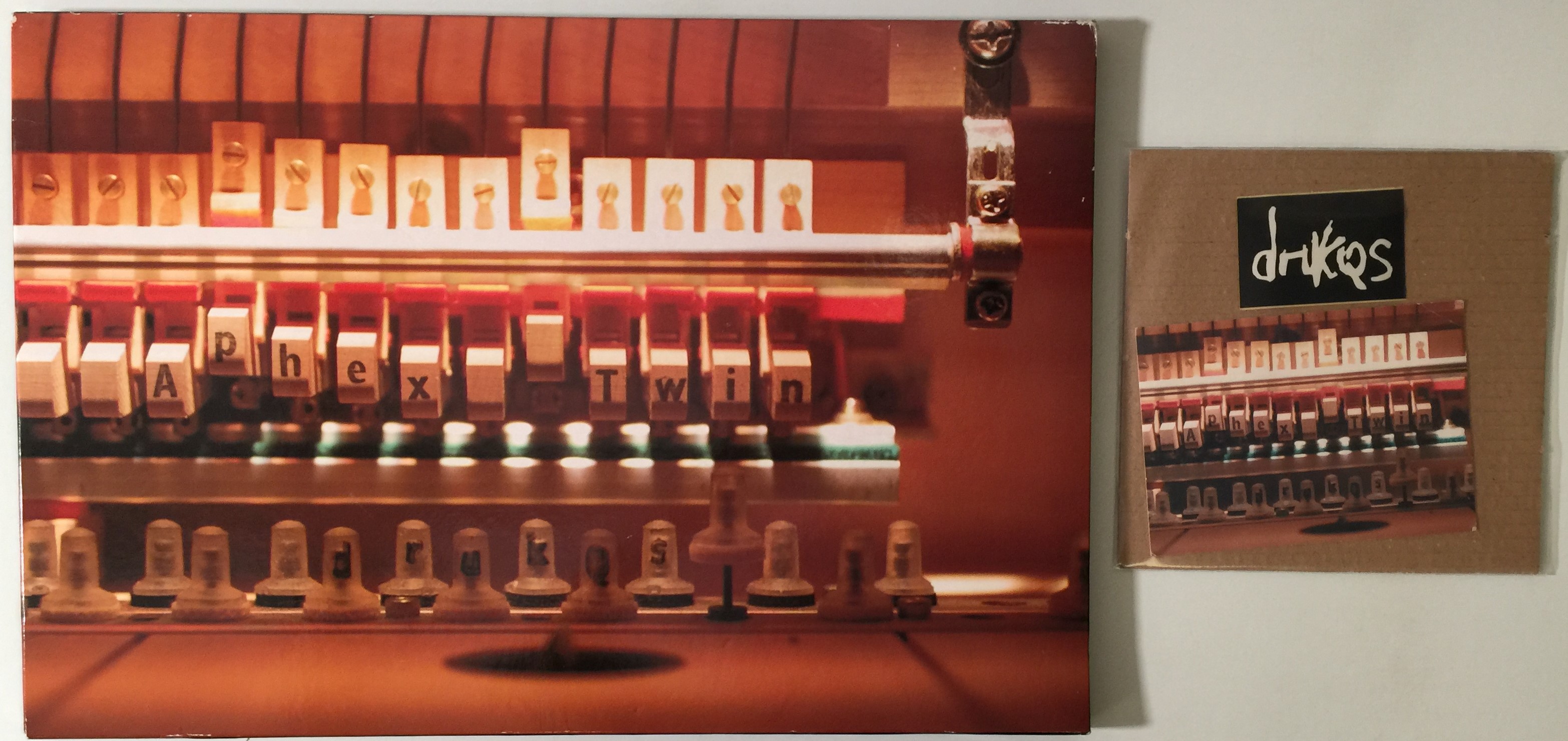 【Aphex Twin】「Drukqs」4LP BOX SET WARPLP92 Aphex Twin / Drukqs 4LP Vinyl BOX 2001 UK Warp Records WARPLP92