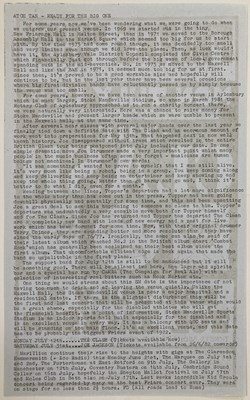 Lot 109 - THE CLASH - FRIARS AYLESBURY HANDBILL.