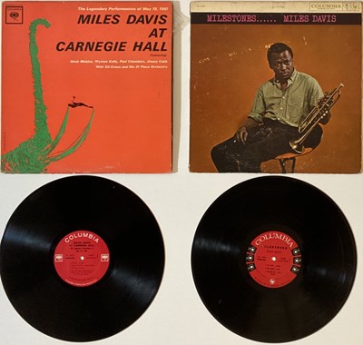 Lot 109 - MILES DAVIS - LPs (EARLY TITLES/US PRESSINGS)....