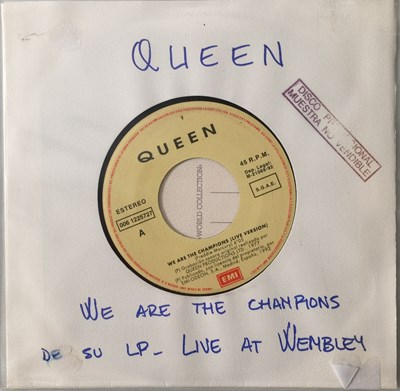 Lot 36 - QUEEN - OVERSEAS PRESSING 7" COLLECTION